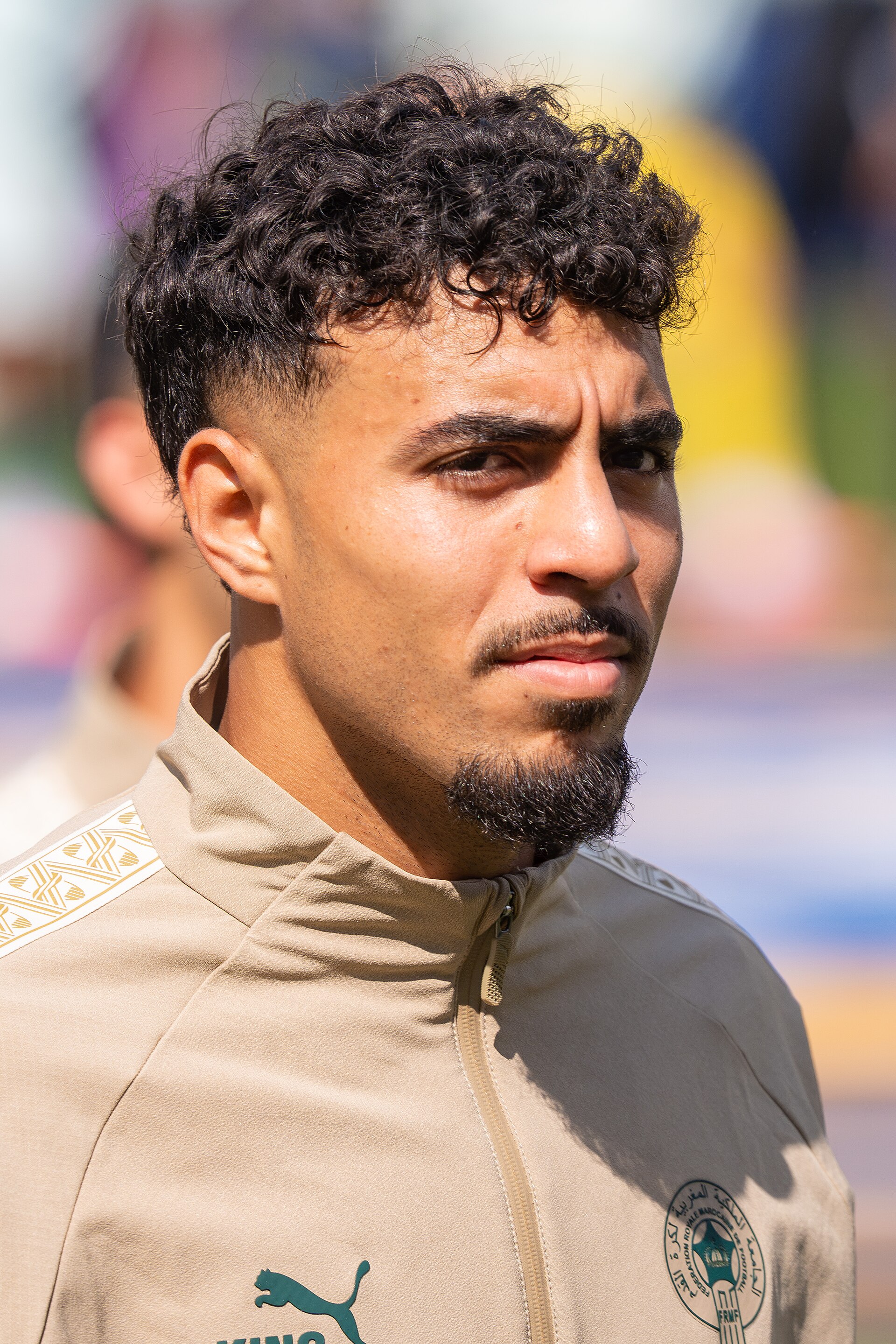 Chadi Riad during France v Morocco at the 2026 FIFA World Cup
