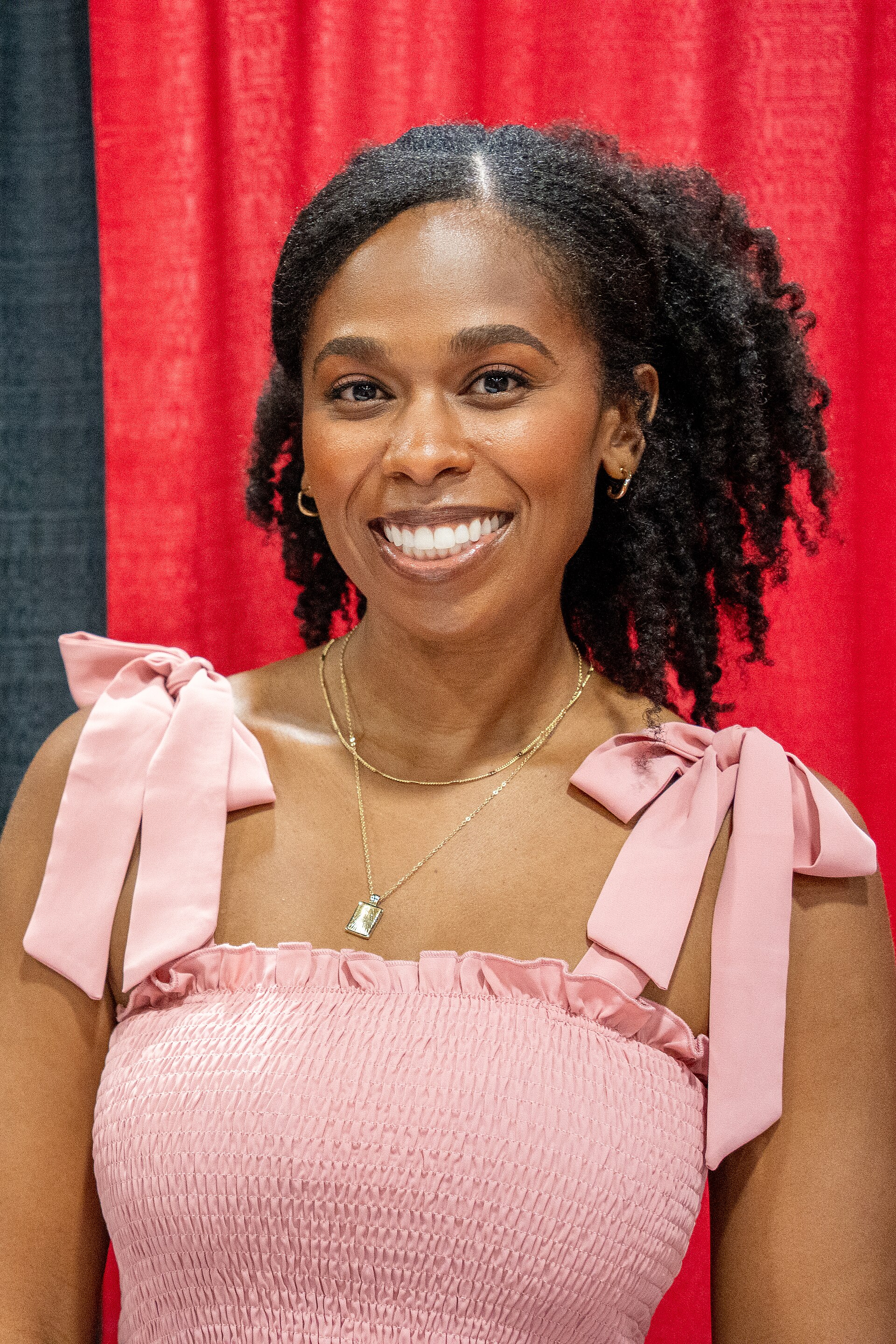 Channelle Desamours, teacher, writer, at National Book Festival 2025, in Washington, D.C., in September 2025