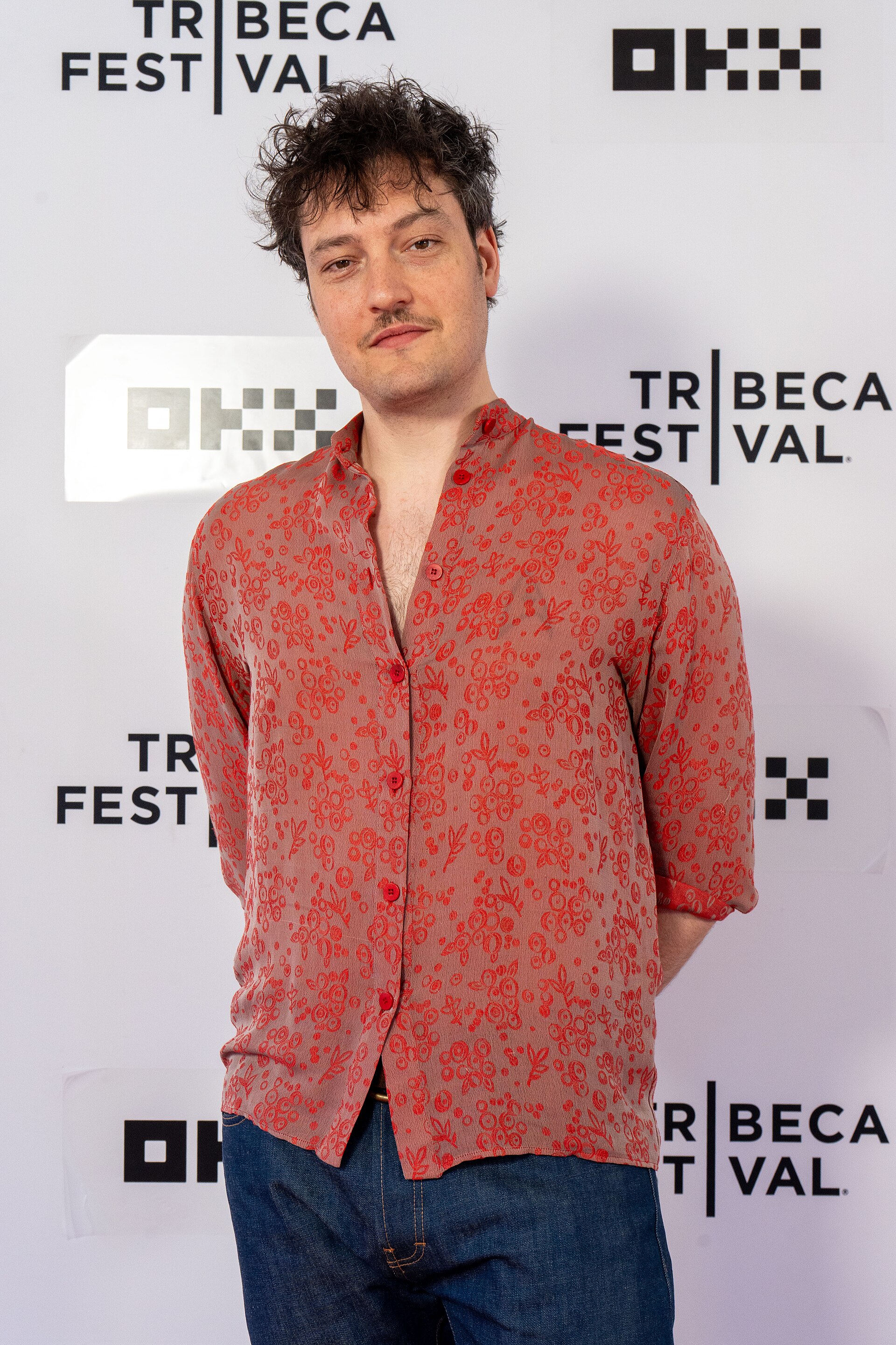 Charlie Lubeck at the premiere of "Crooks" at the 25th Tribeca Film Festival in New York City.