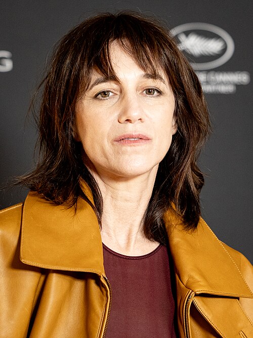 Actress Charlotte Gainsbourg at the 2025 Cannes Film Festival