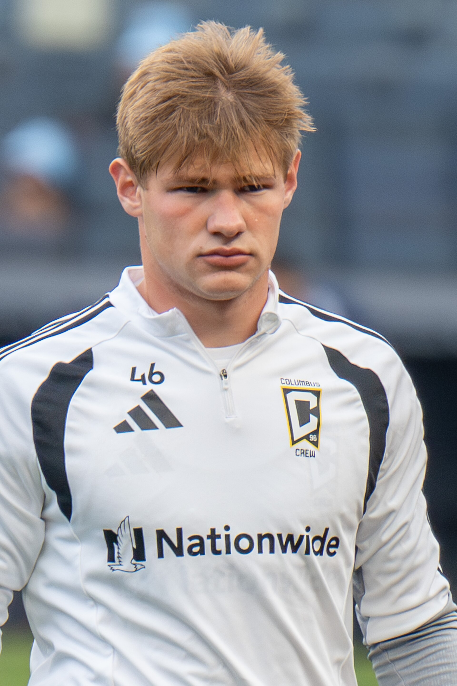 Chase Adams during New York City FC vs Columbus Crew on May 10, 2026