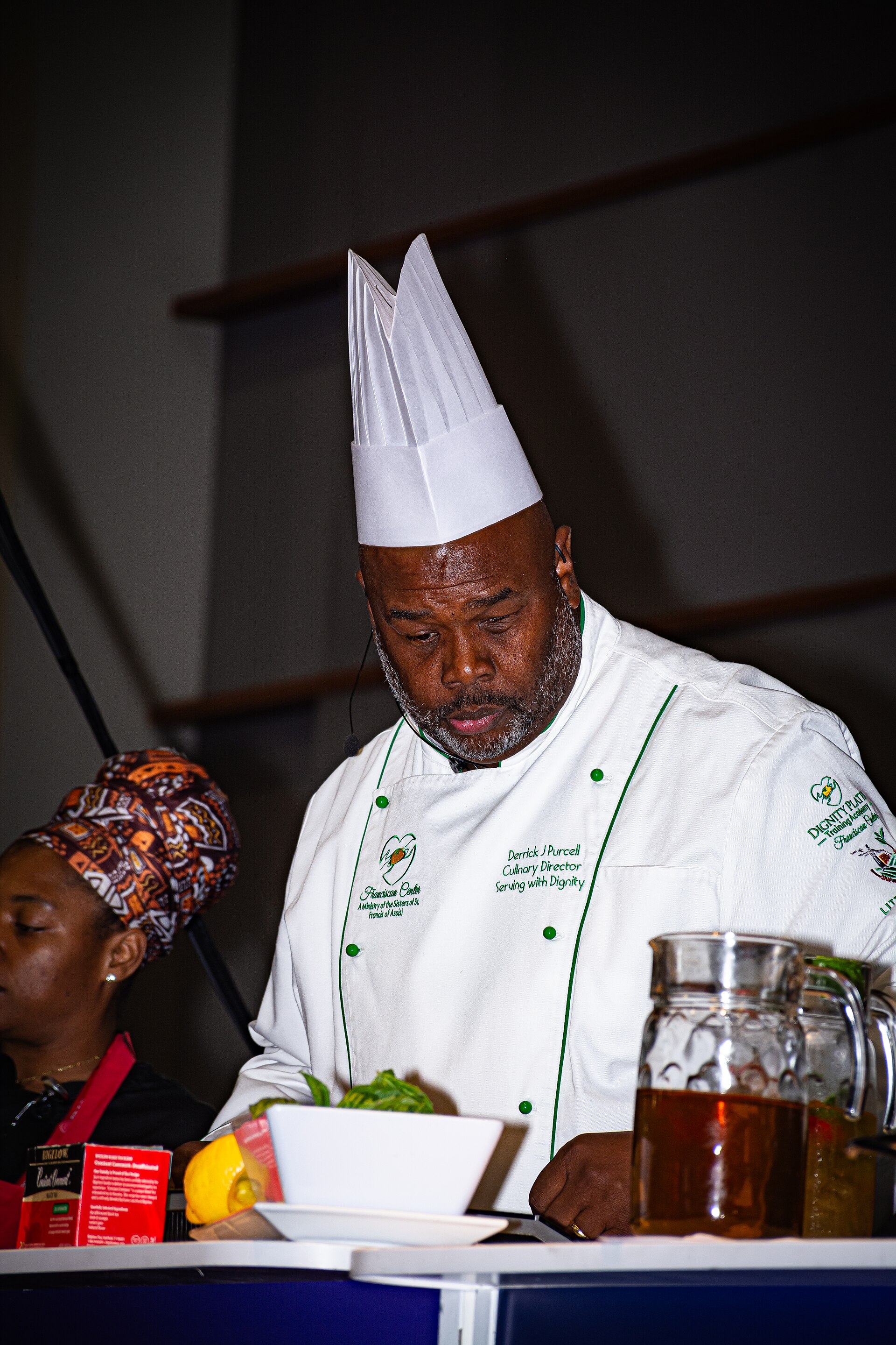 Chef Derrick Purcell at Congressional Black Caucus ALC54 2025