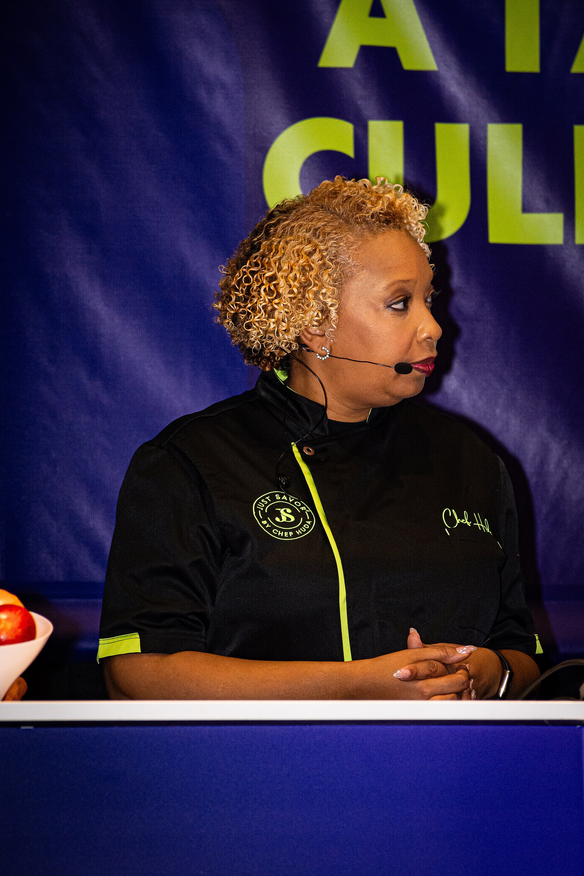 Chef Huda Mu'min at Congressional Black Caucus ALC54 2025