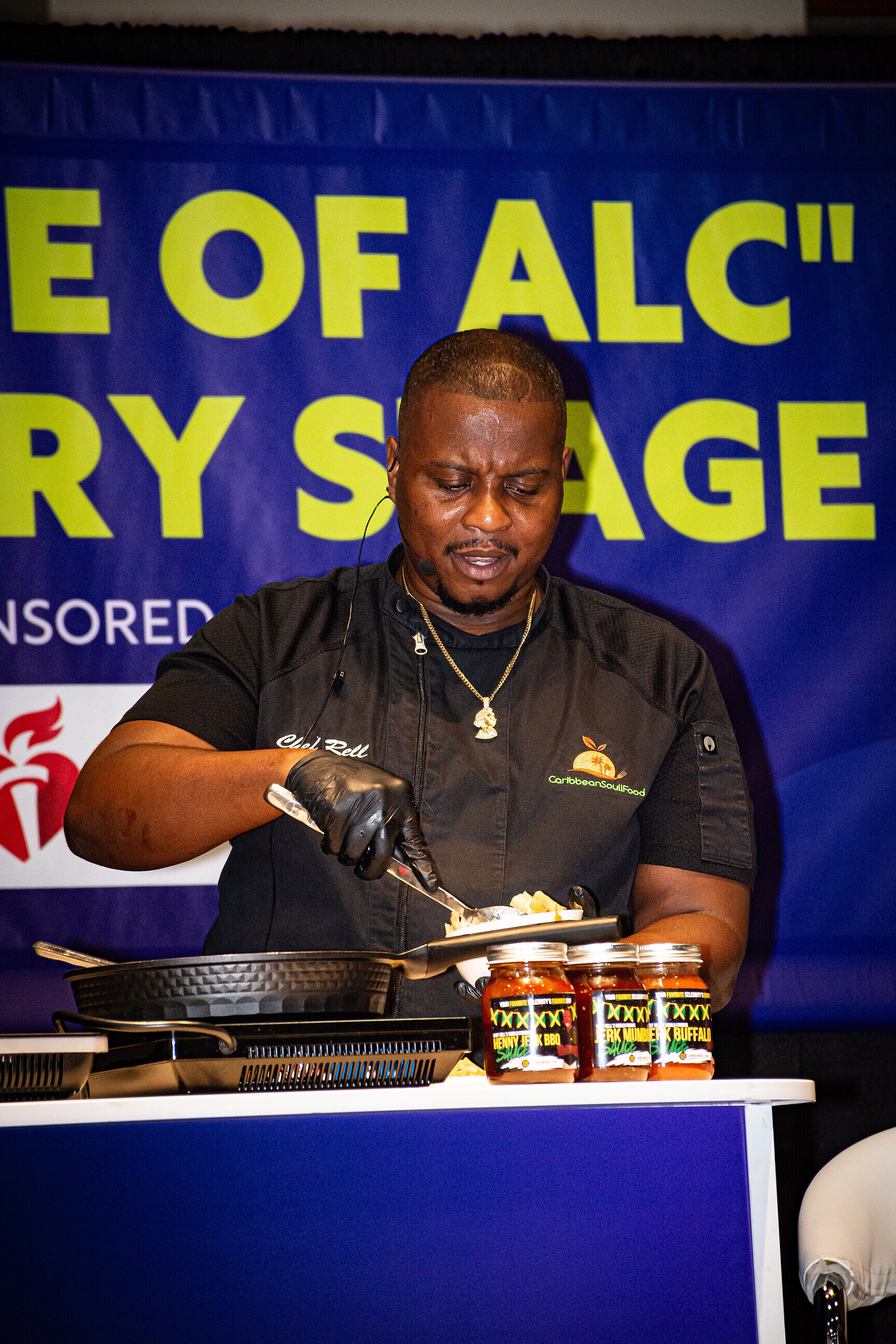 Chef Emerson at Congressional Black Caucus ALC54 2025