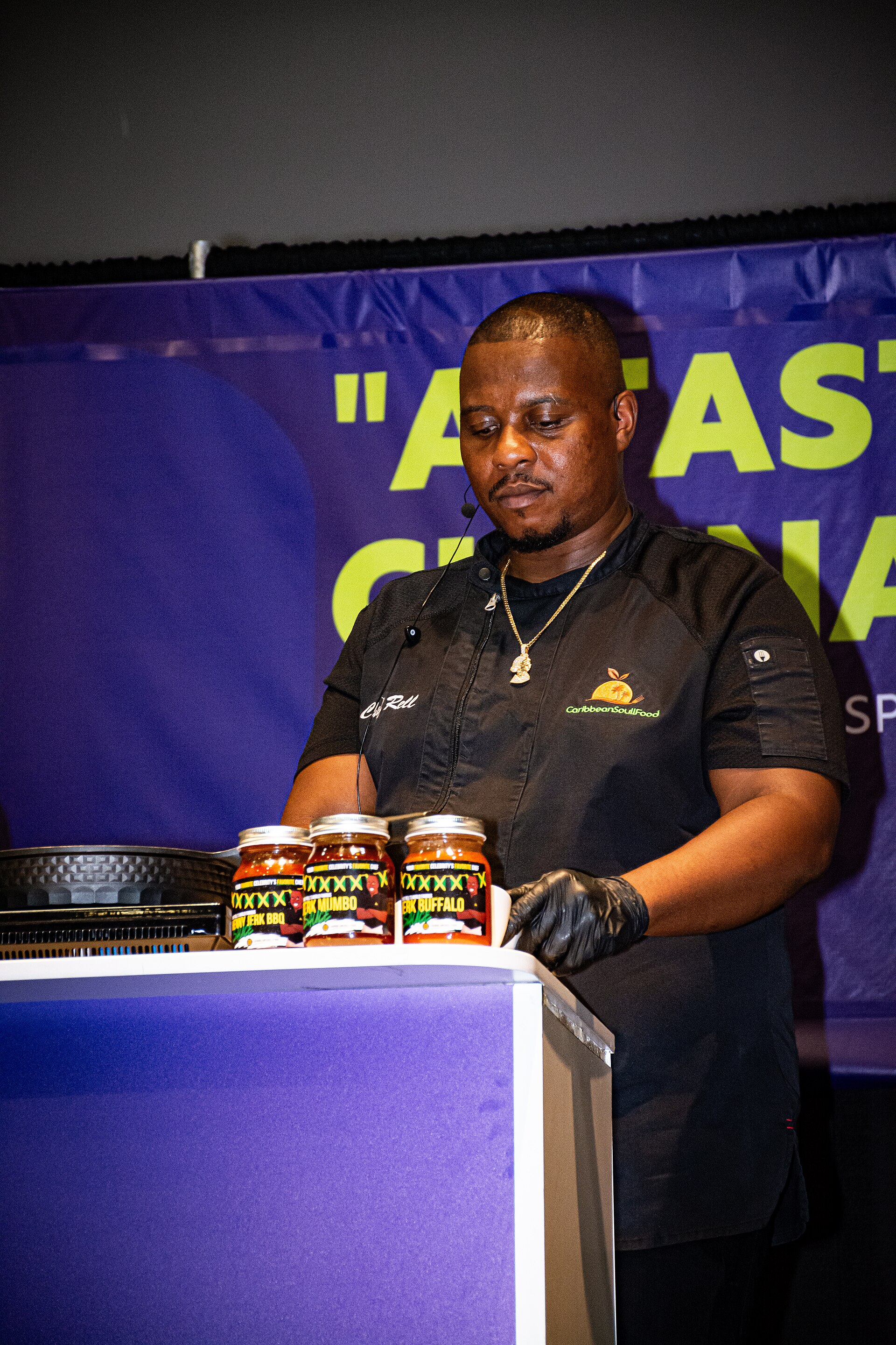 Chef Emerson at Congressional Black Caucus ALC54 2025