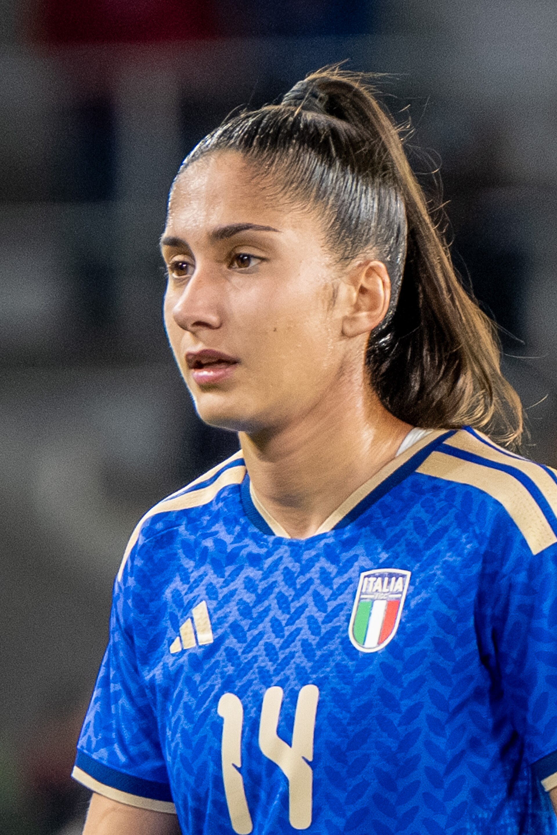Chiara Beccari during United States Women's Soccer Team vs Italy Women's National Football Team on November 28 2025