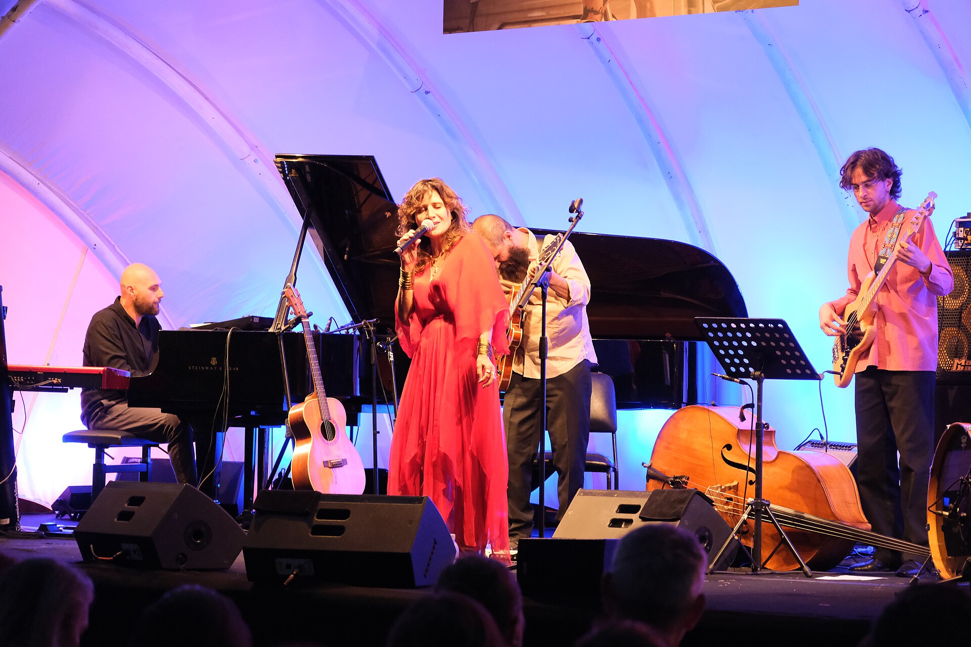 Chiara Civello concert at Istanbul Jazz Festival