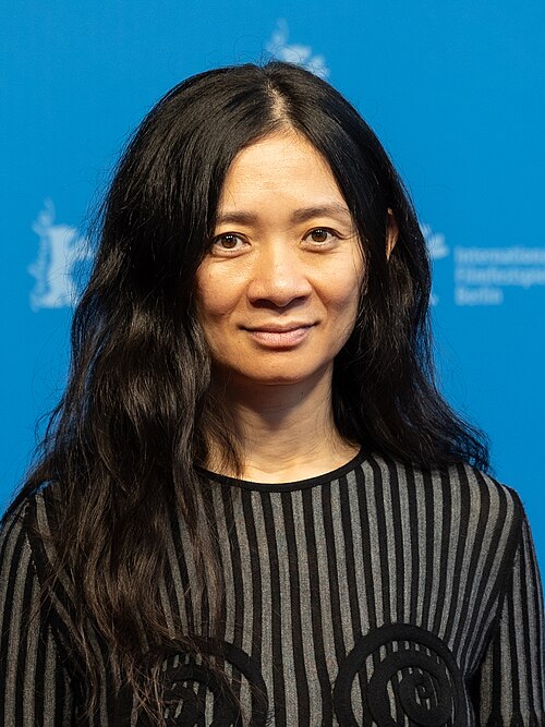 Chloé Zhao at the photo call at the 2026 Berlin International Film Festival