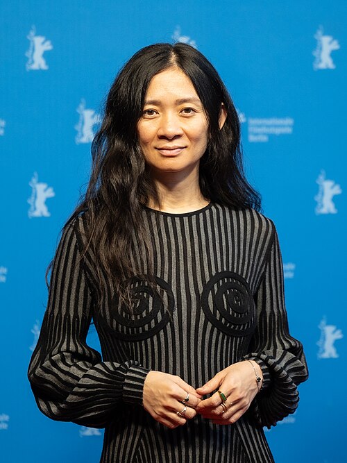 Chloé Zhao at the photo call at the 2026 Berlin International Film Festival