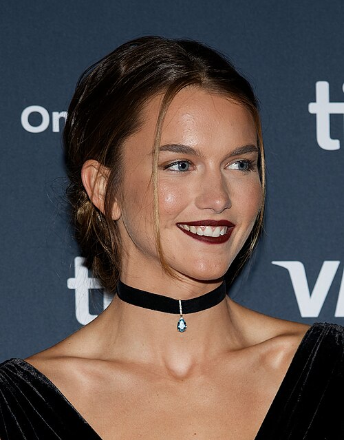 Chloe East, actor, at the 2024 Toronto International Film Festival (TIFF) for the movie Heretic.
