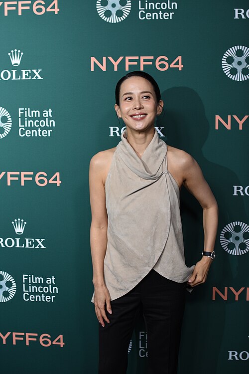 Cho Yeo-jeong at the 64th New York Film Festival in Alice Tully Hall
