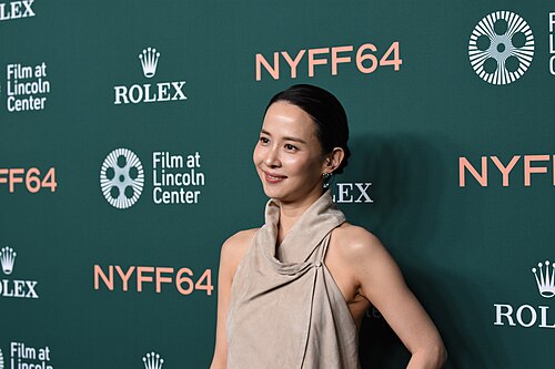 Cho Yeo-jeong at the 64th New York Film Festival in Alice Tully Hall