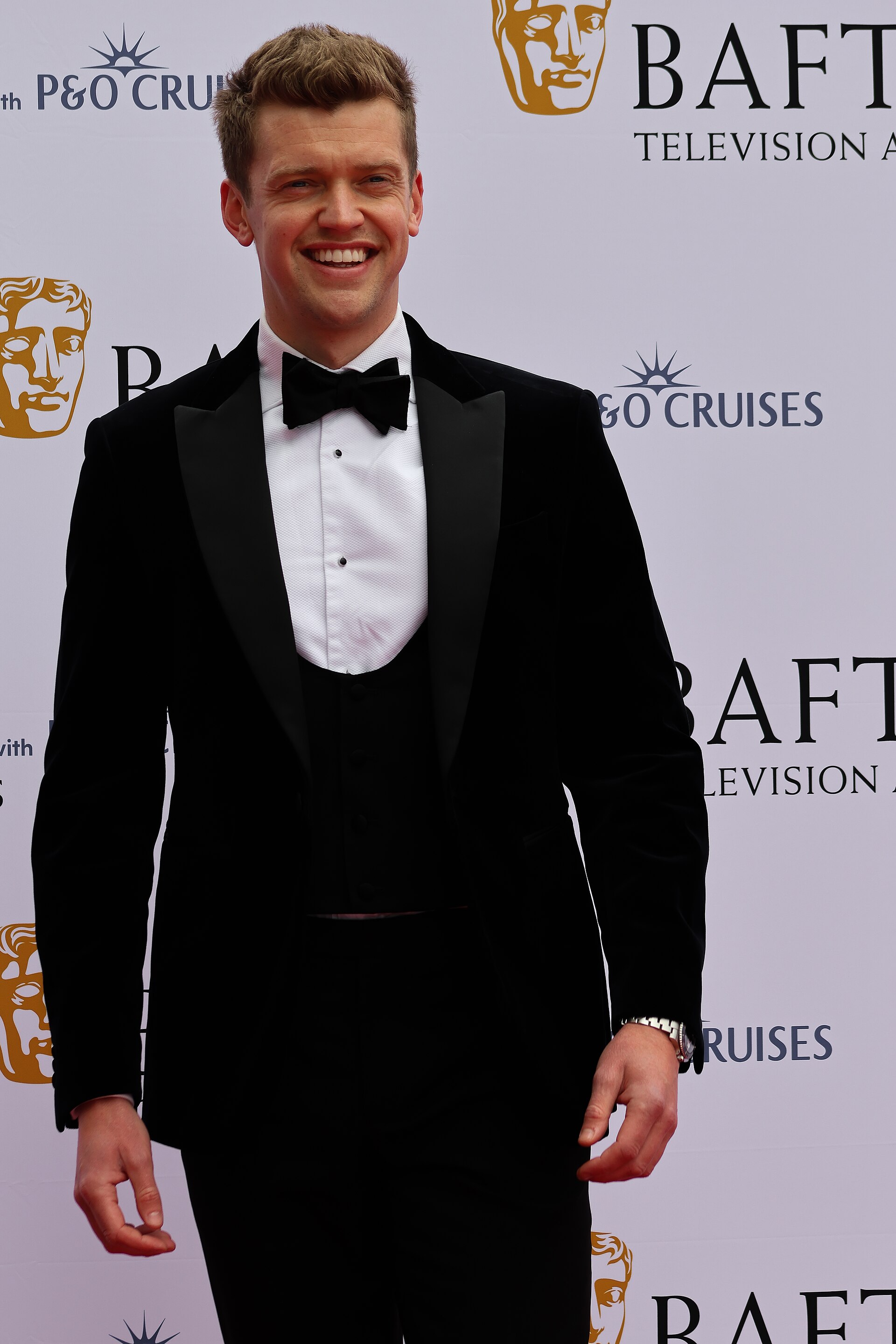 Chris Barber at the TV BAFTA red carpet, May ‘26