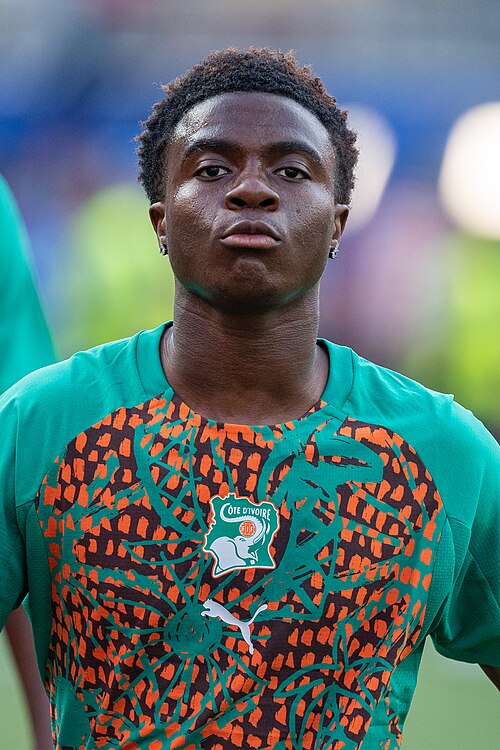 Christ Inao Oulaï during Côte d'Ivoire v Ecuador on 14 June 2026 at the 2026 FIFA World Cup