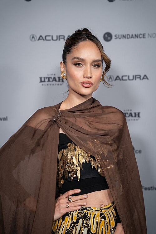 Cinta Laura Kiehl at the premiere for Levitating (Para Perasuk) at Sundance Film Festival 2026.