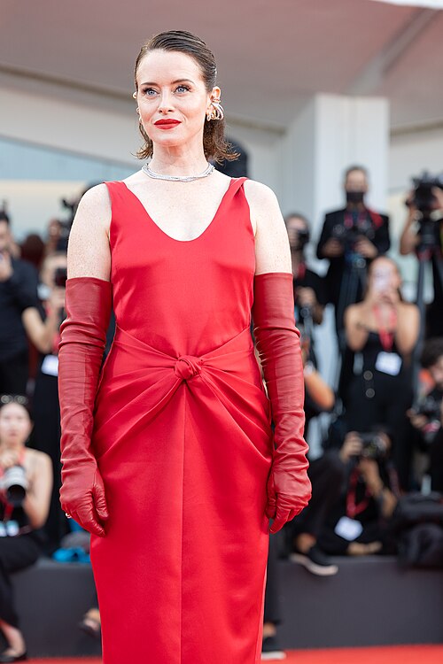 Claire Foy, actress, at 83rd Venice International Film Festival in Venice, Italy for the film Ink.