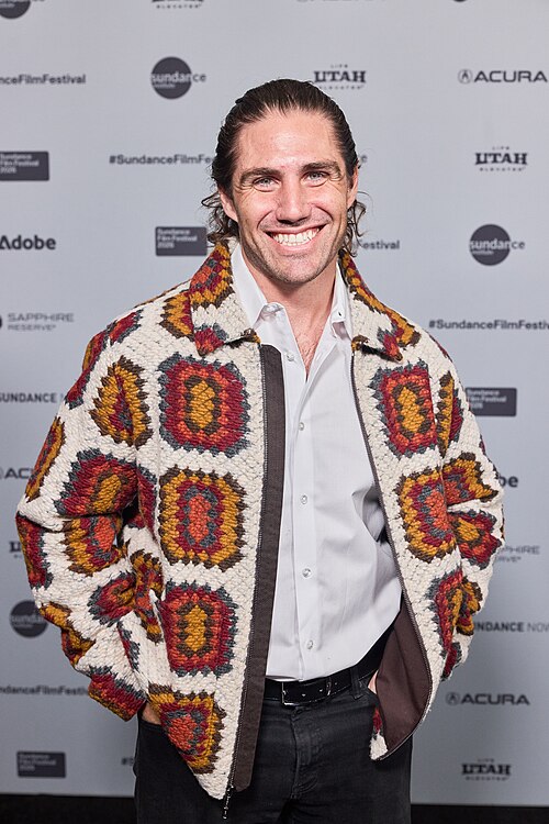 Colin Cadarette at the 2026 Sundance Film Festival for Some Kind of Refuge