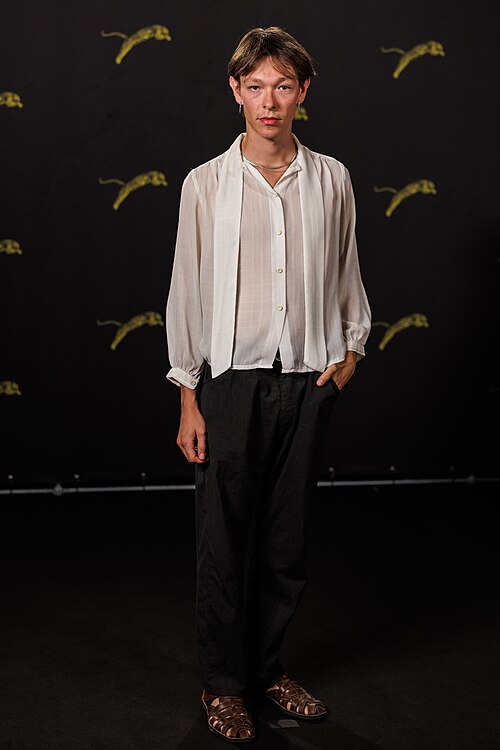 Colin Johner attends "D'ici là" photocall during the 79th Locarno Film Festival on August 12, 2026 in Locarno, Switzerland.