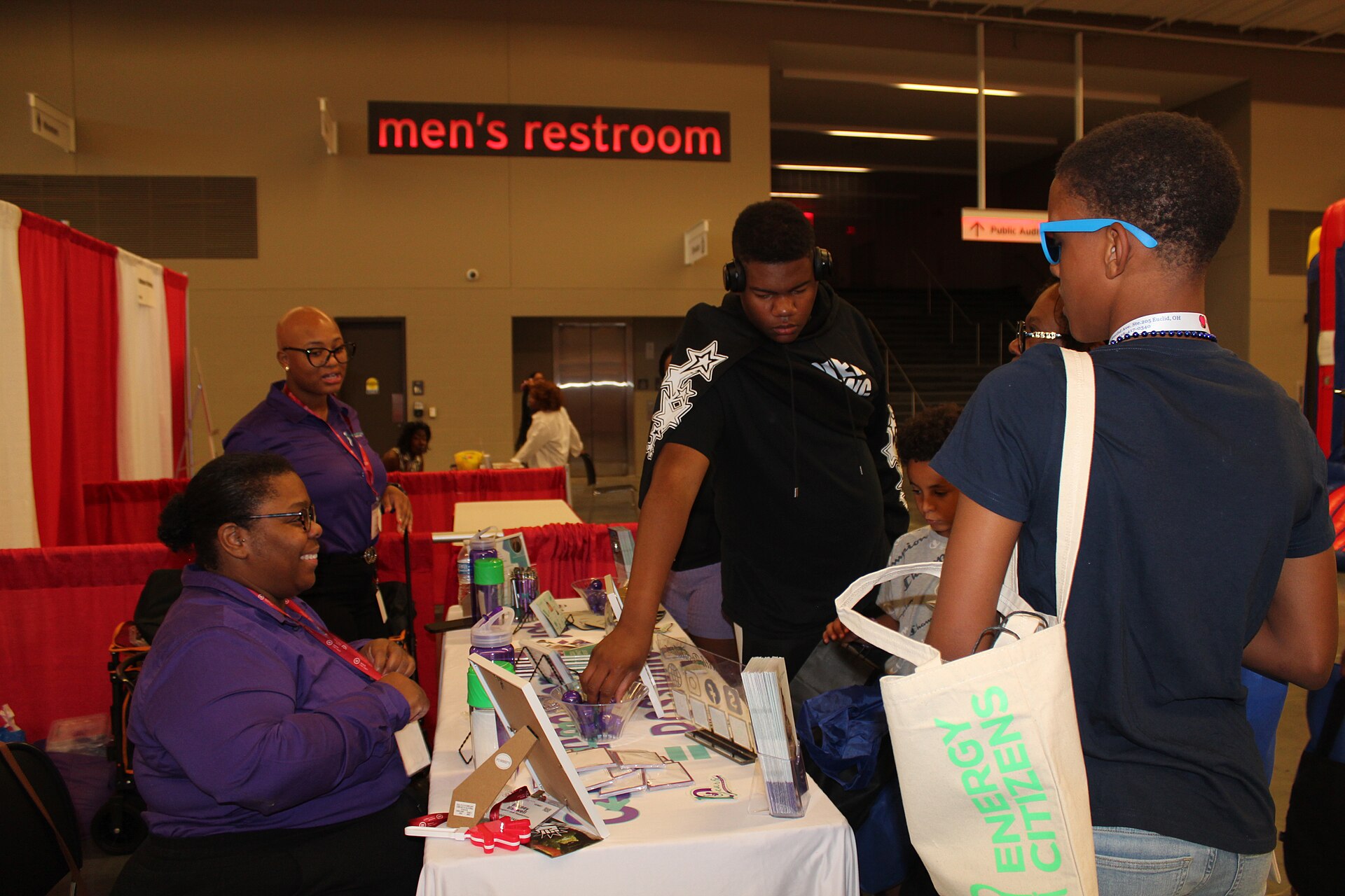 Community Day Vendors and community members on the last day open to the public at the 2025 National Urban League Conference.