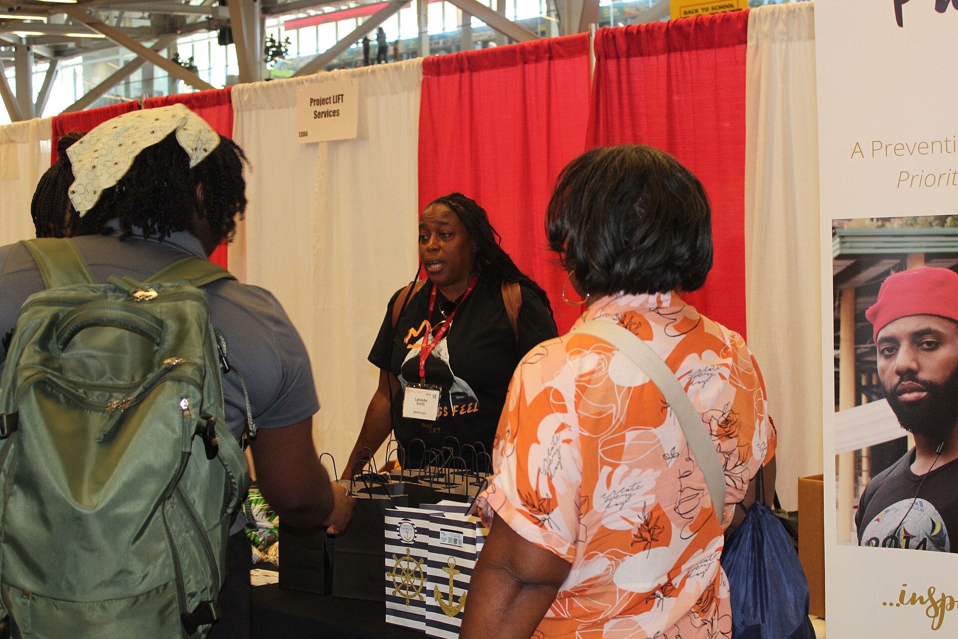 Community Day Vendor and community members on the last day open to the public at the 2025 National Urban League Conference.