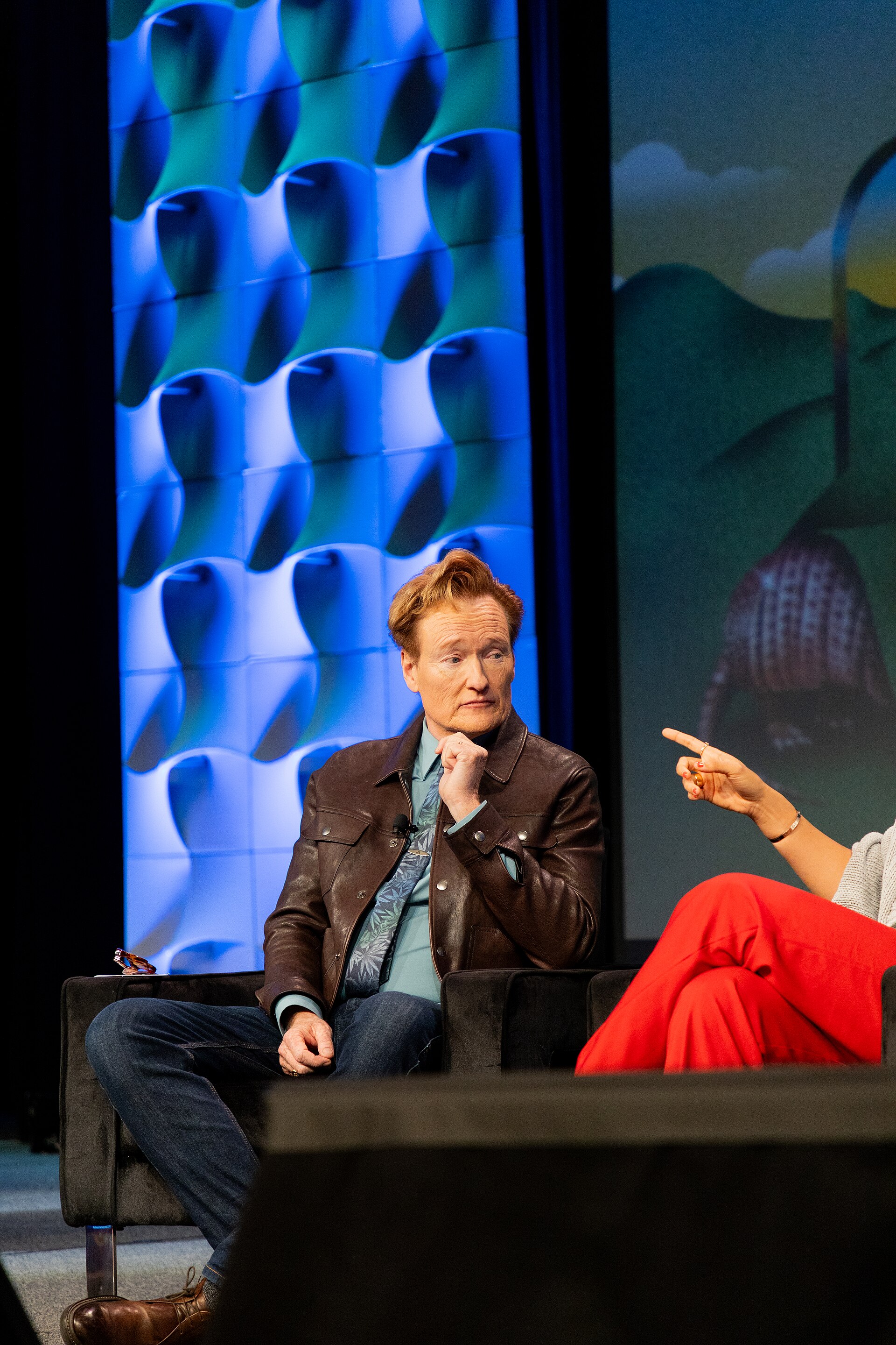 Conan O'Brien, television host, at the 2025 South by Southwest festival.