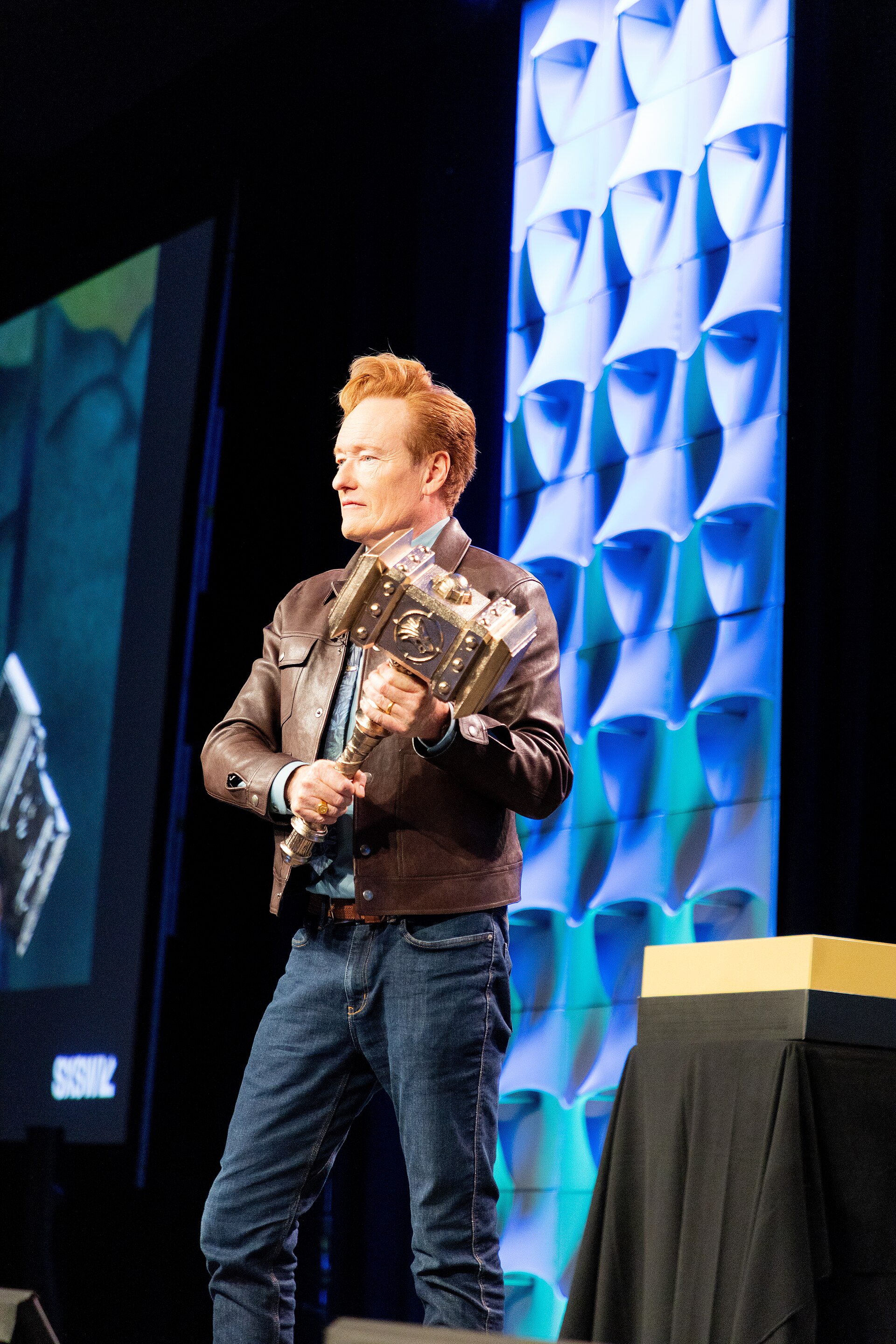 Conan O'Brien, television host, at the 2025 South by Southwest festival.
