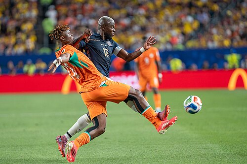 Enner Valencia during Côte d'Ivoire v Ecuador on 14 June 2026 at the 2026 FIFA World Cup