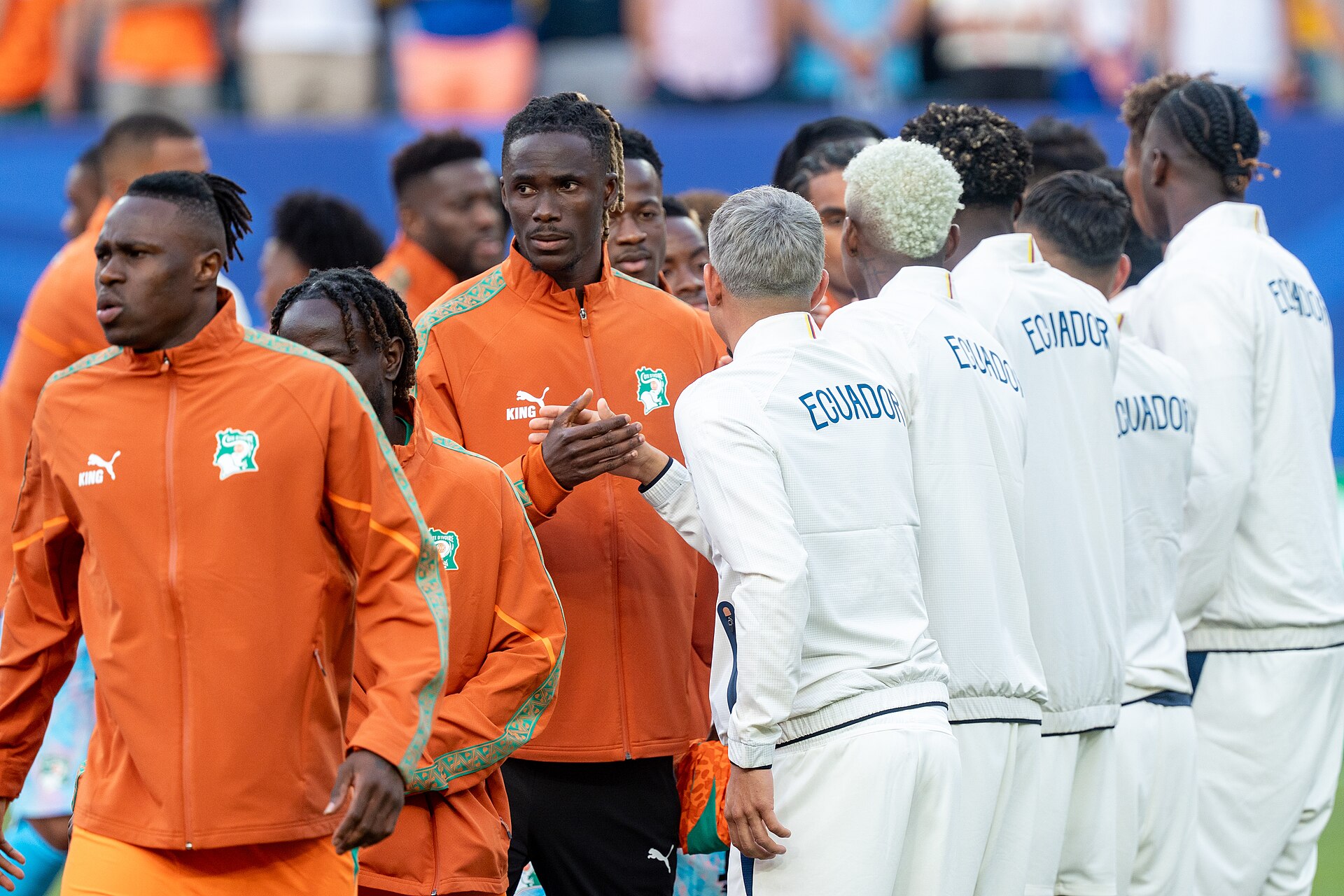 Côte d'Ivoire v Ecuador on 14 June 2026 at the 2026 FIFA World Cup