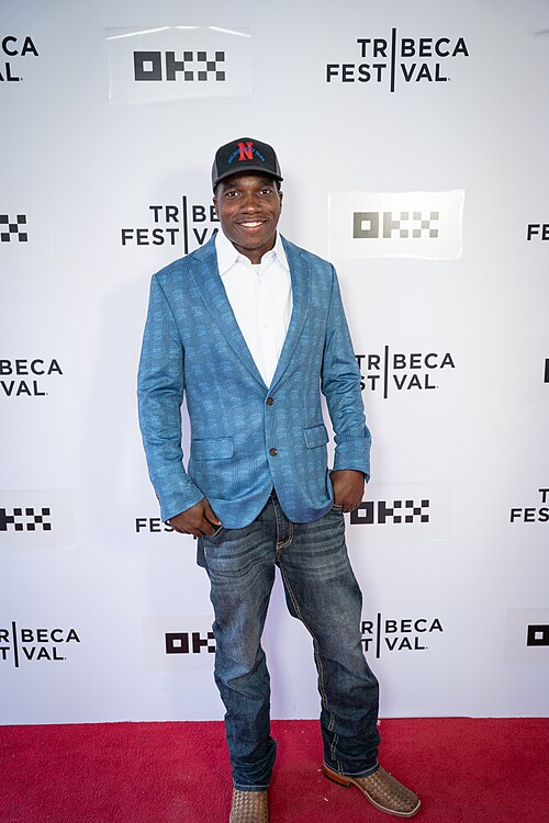 Courtney "Chops" Nelson at the premiere of HARVEST at Tribeca Film Festival 2026.
