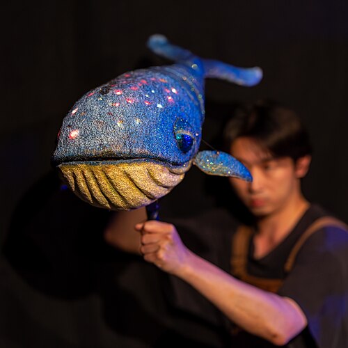Creative Group SSAK performing “Dream Space” at the 2025 Edinburgh Festival Fringe.