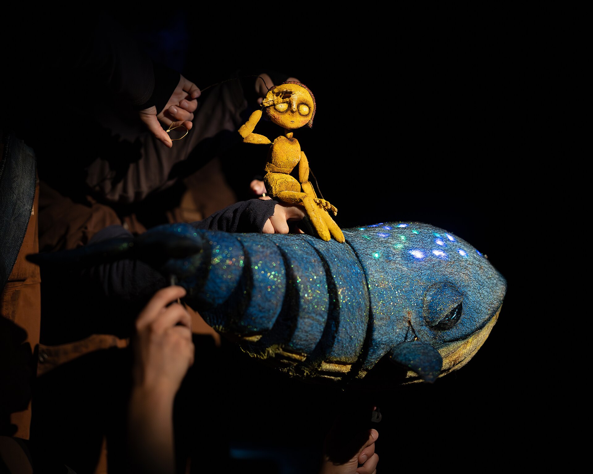Creative Group SSAK performing “Dream Space” at the 2025 Edinburgh Festival Fringe.
