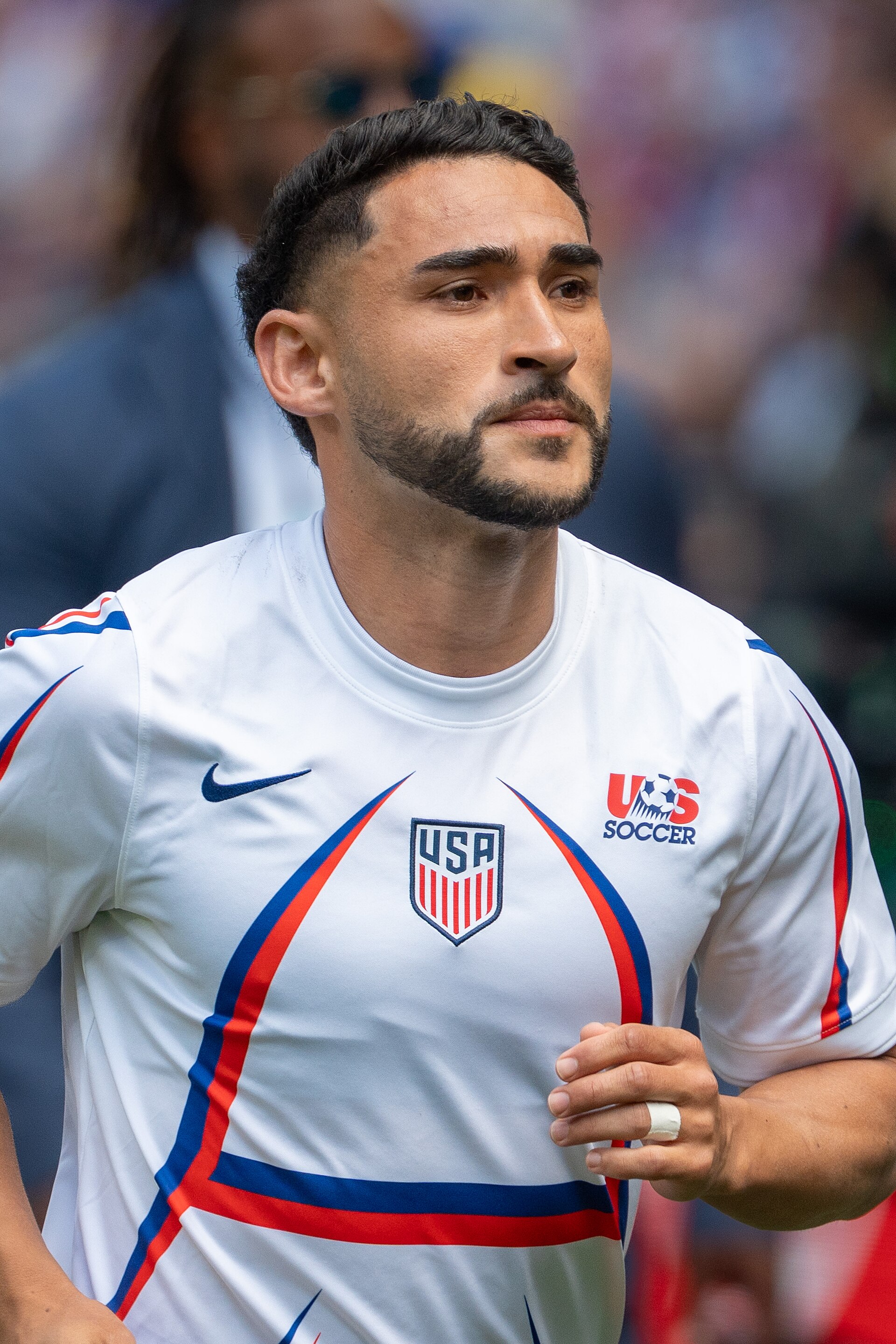Cristian Roldan during United States v Australia on 19 June 2026 at the 2026 FIFA World Cup
