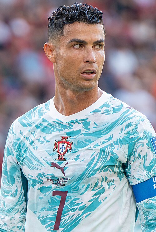 Cristiano Ronaldo during Croatia v Portugal on 2 July 2026 at the 2026 FIFA World Cup