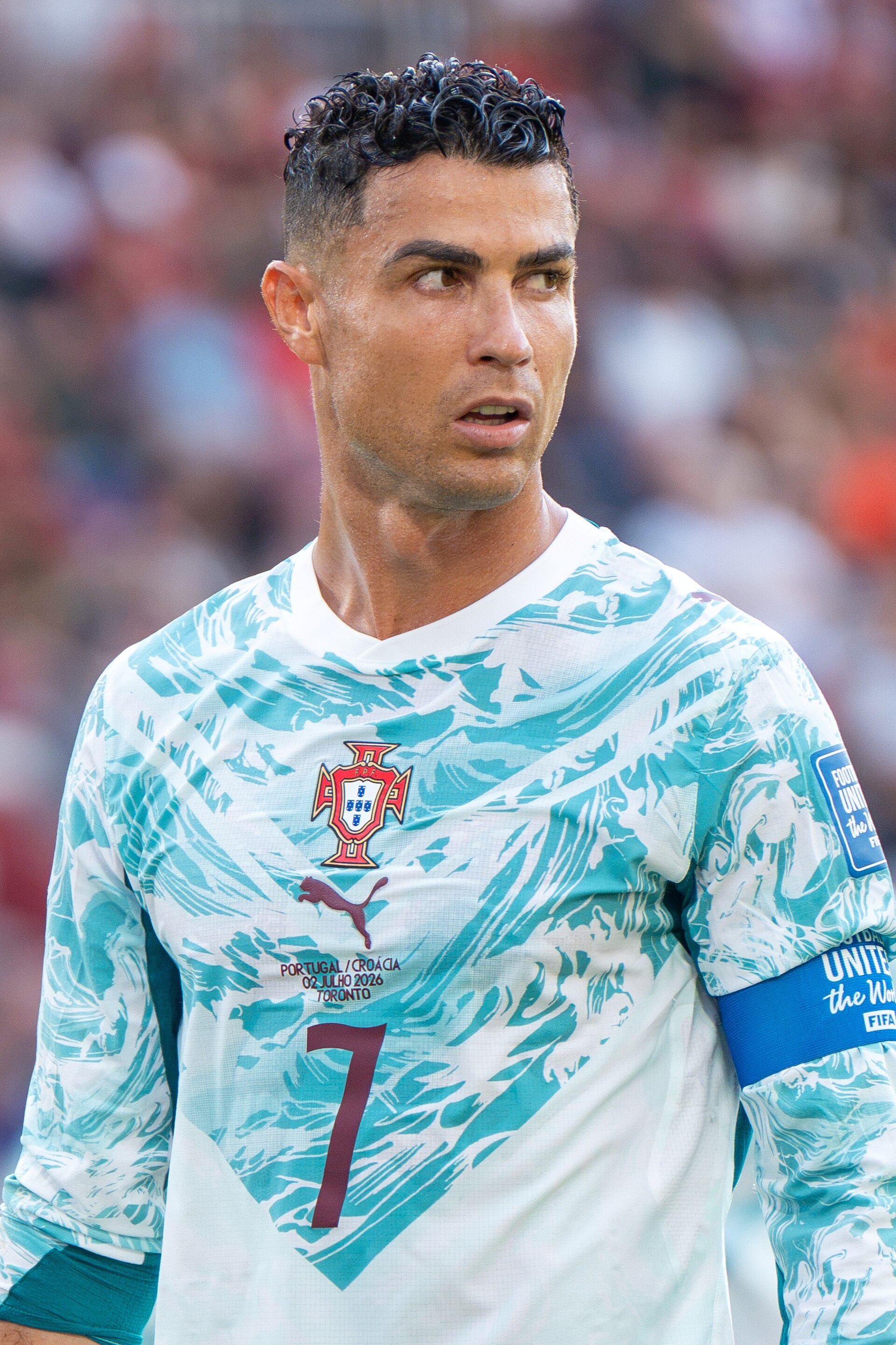 Cristiano Ronaldo during Croatia v Portugal on 2 July 2026 at the 2026 FIFA World Cup