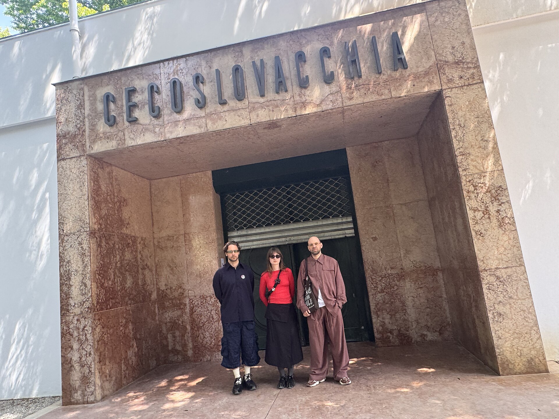 Czech and Slovak Pavilion at the 2026 Venice Biennale on strike May 8, 2026 to protest the inclusion of Israel in the art exhibition. Numerous pavilions closed for all or part of the day.