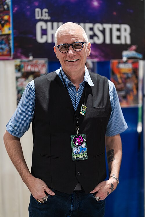 D.G. Chichesterl at Galaxy Con Richmond in Richmond, VA in March, 19, 2026