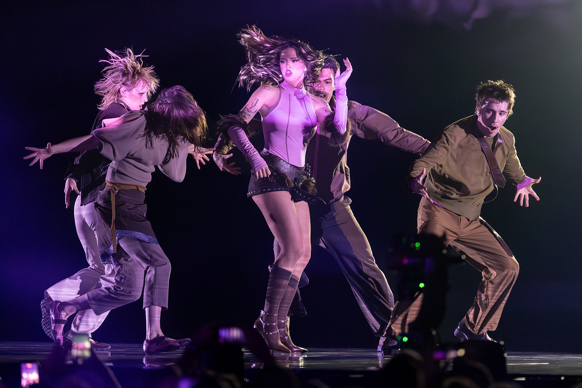 DARA performing Bangaranga, representing Bulgaria in the 2nd Semi Final of the 2026 Eurovision Song Contest in Vienna