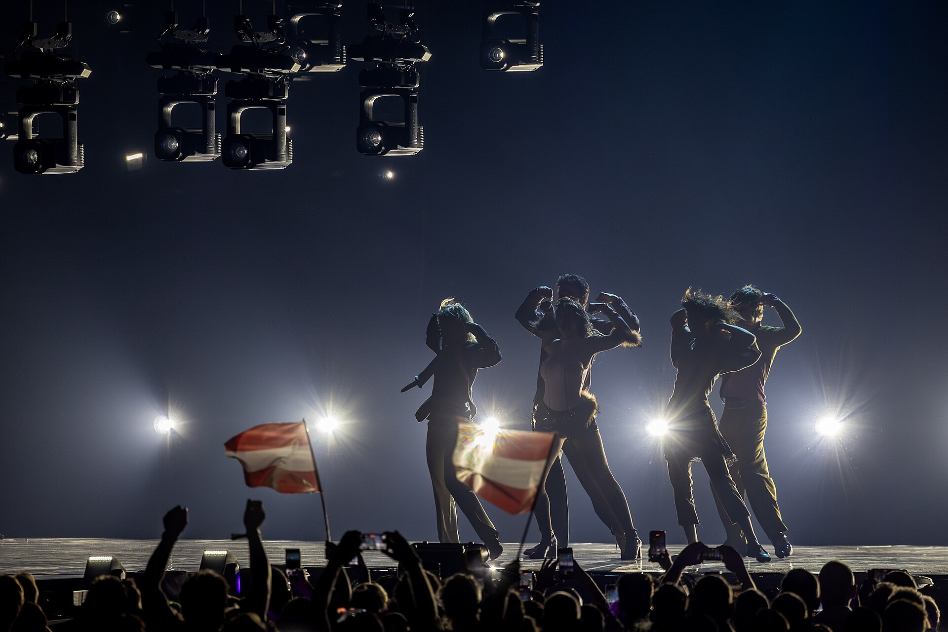 DARA performing Bangaranga, representing Bulgaria in the 2nd Semi Final of the 2026 Eurovision Song Contest in Vienna