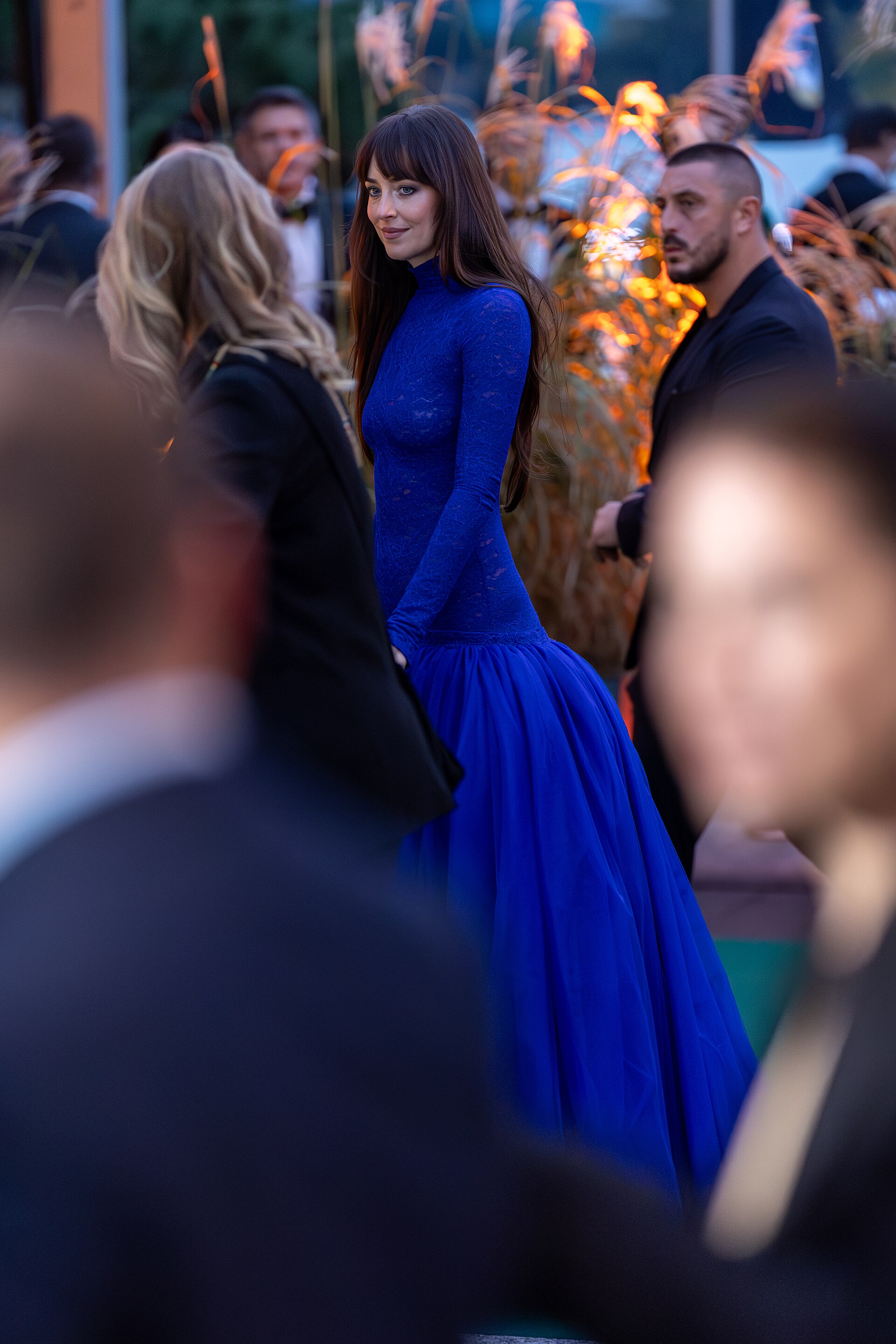 Dakota Johnson on the Green Carpet at the 2025 Zurich Film Festival.