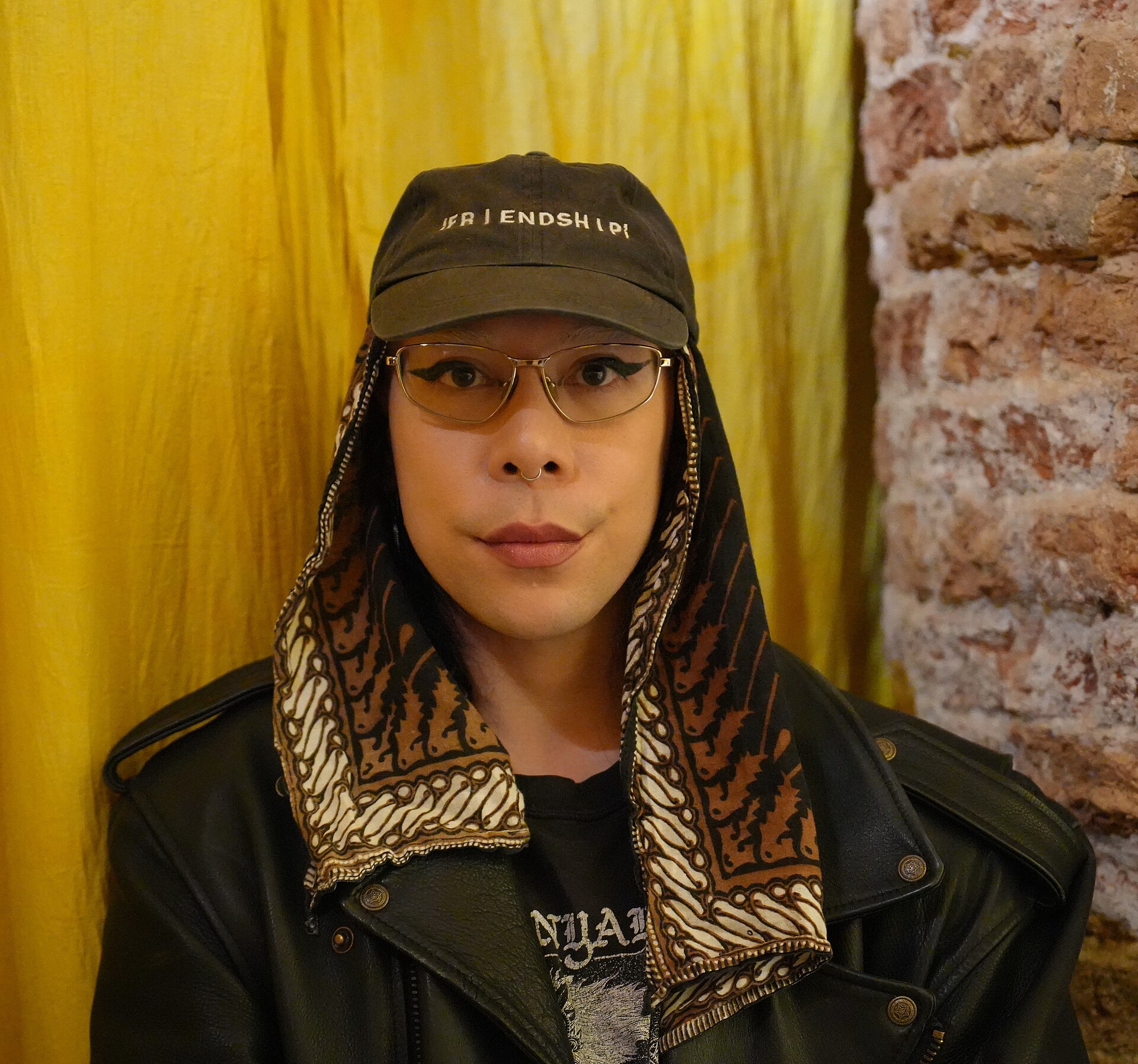 Berlin-based artist Dan Lie at the 2026 Venice Biennale, where their work was invited to be part of the In Minor Keys main exhibition.