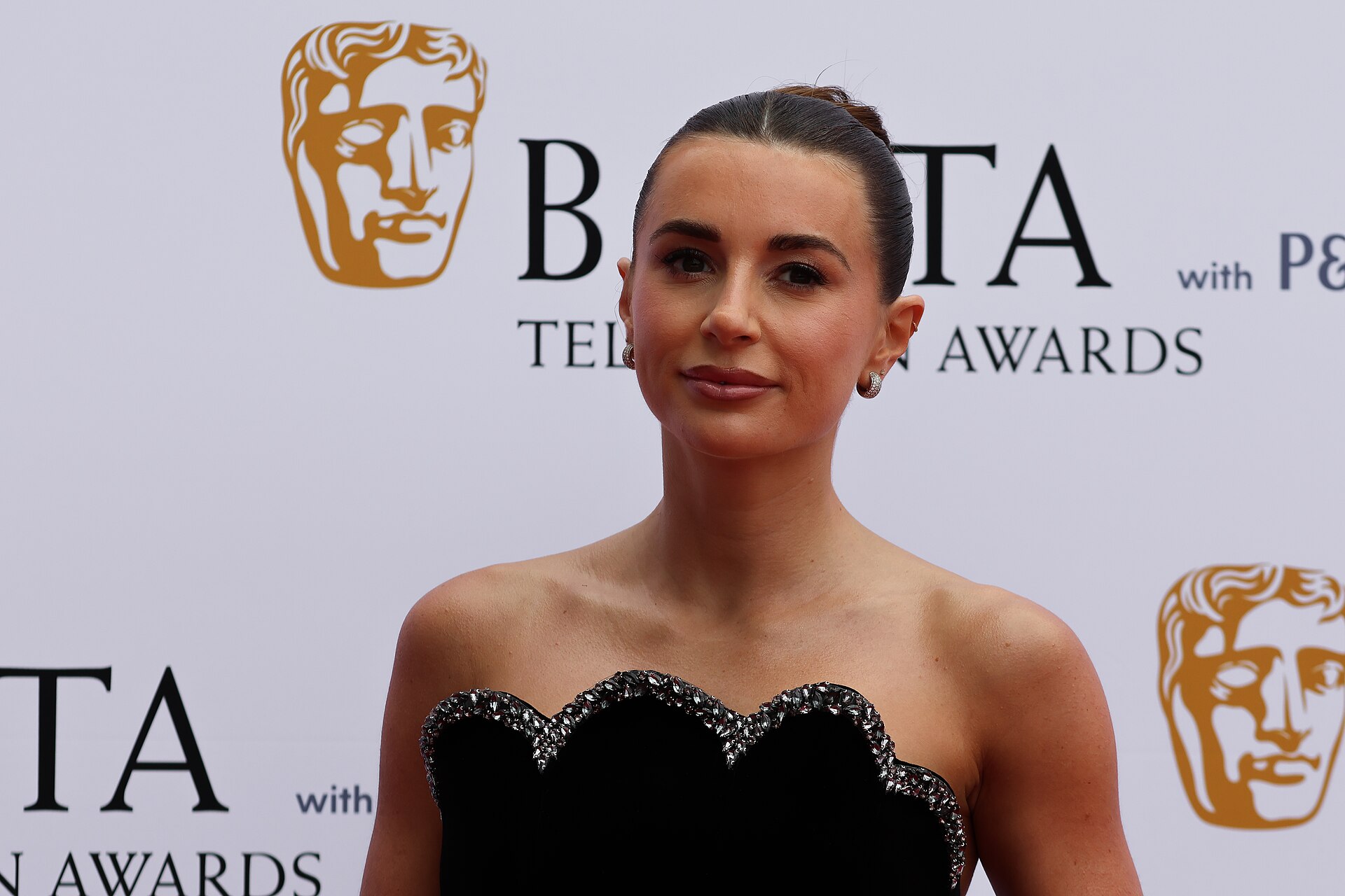 Dani Dyer at the TV BAFTA red carpet, May 26