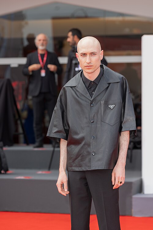 Daniel Blumberg, Musician, at 82nd Venice International Film Festival in Venice, Italy for the film Sotto Le Nuvole.