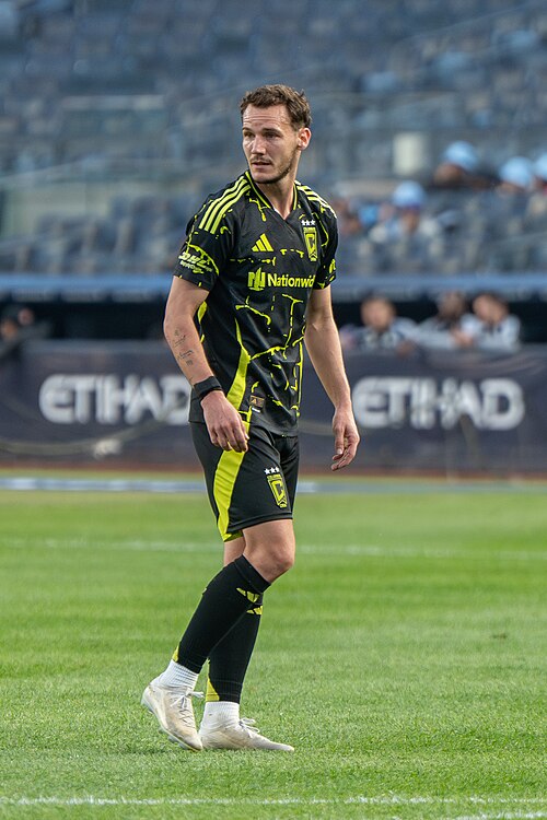 Daniel Gazdag during New York City FC vs Columbus Crew on May 10, 2026