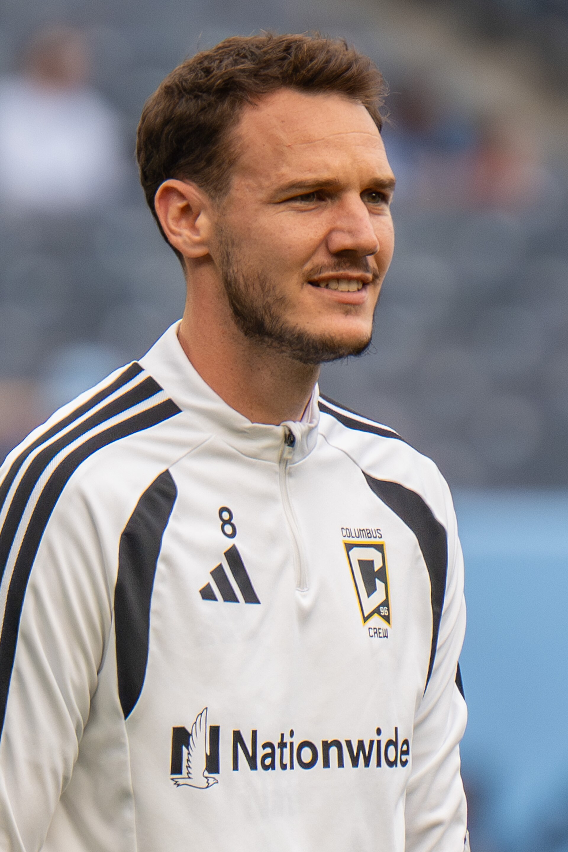 Daniel Gazdag during New York City FC vs Columbus Crew on May 10, 2026