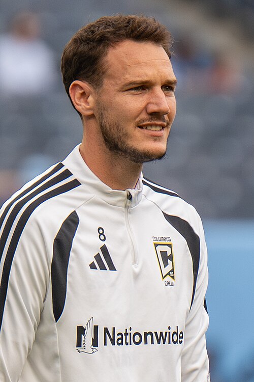 Daniel Gazdag during New York City FC vs Columbus Crew on May 10, 2026