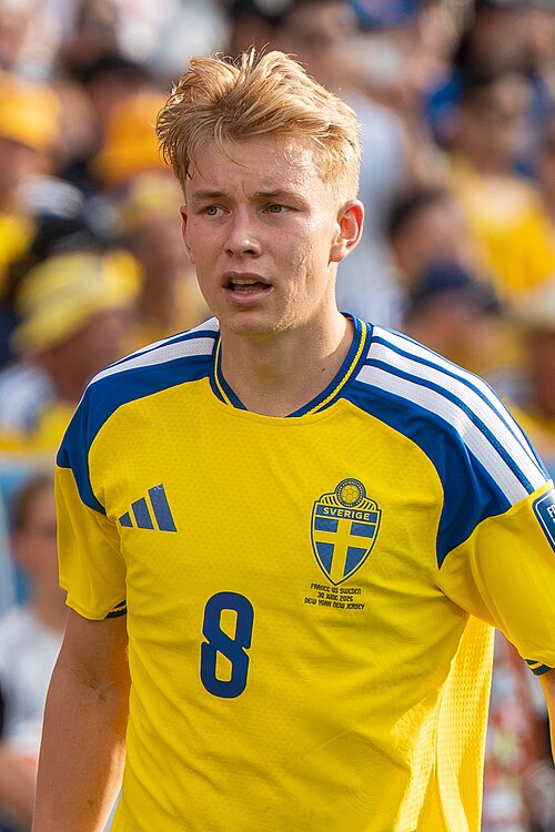 Daniel Svensson during France v Sweden at the 2026 FIFA World Cup