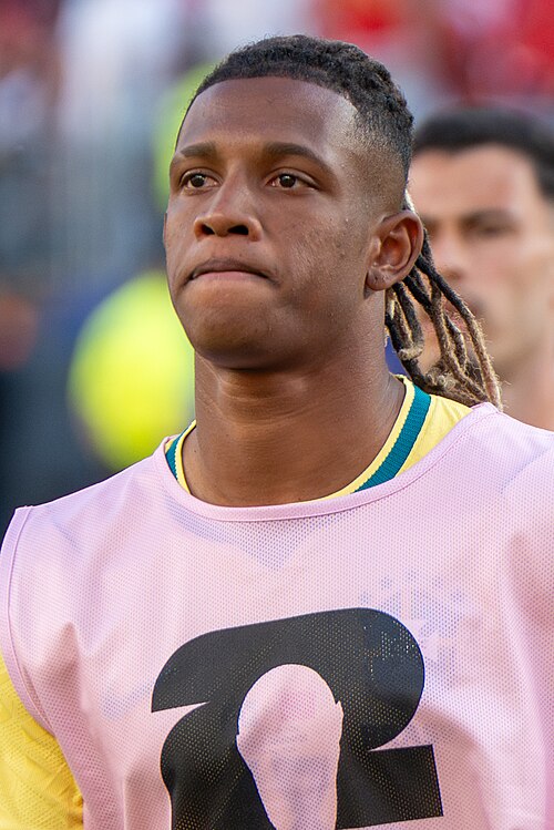 Danilo Santos during Brazil v Morocco on 13 June 2026 at the 2026 FIFA World Cup at NY/NJ Stadium in East Rutherford, NJ