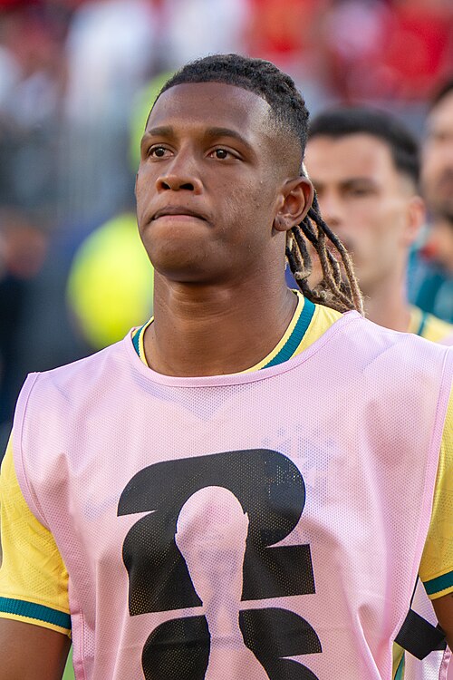 Danilo Santos during Brazil v Morocco on 13 June 2026 at the 2026 FIFA World Cup at NY/NJ Stadium in East Rutherford, NJ