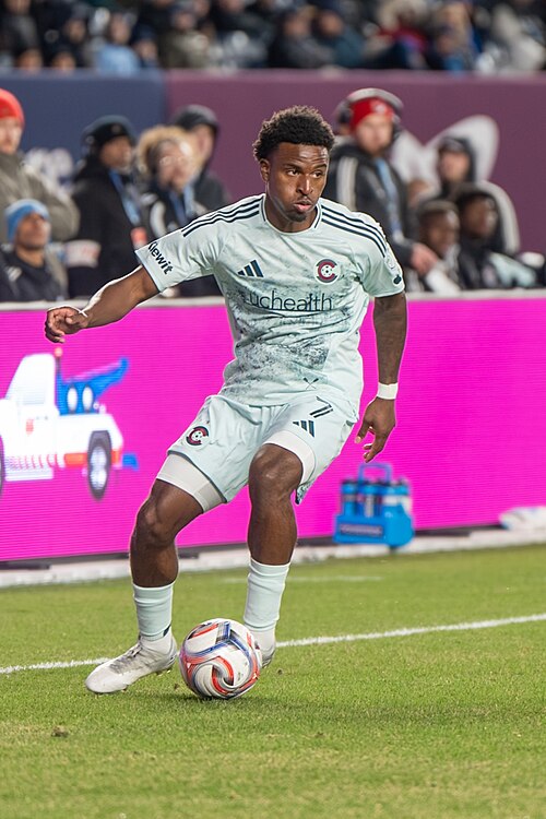 Dante Sealy during NYCFC vs Colorado Rapids on March 14, 2026
