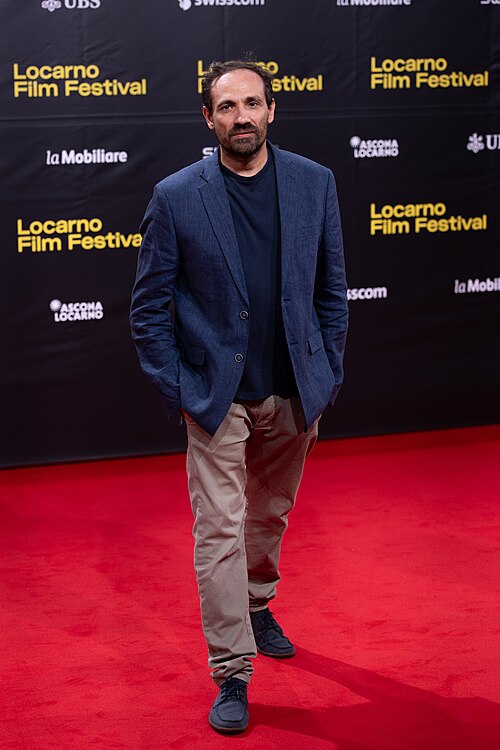 Dario Albertini on the red carpet at the 79th Locarno Film Festival 2026